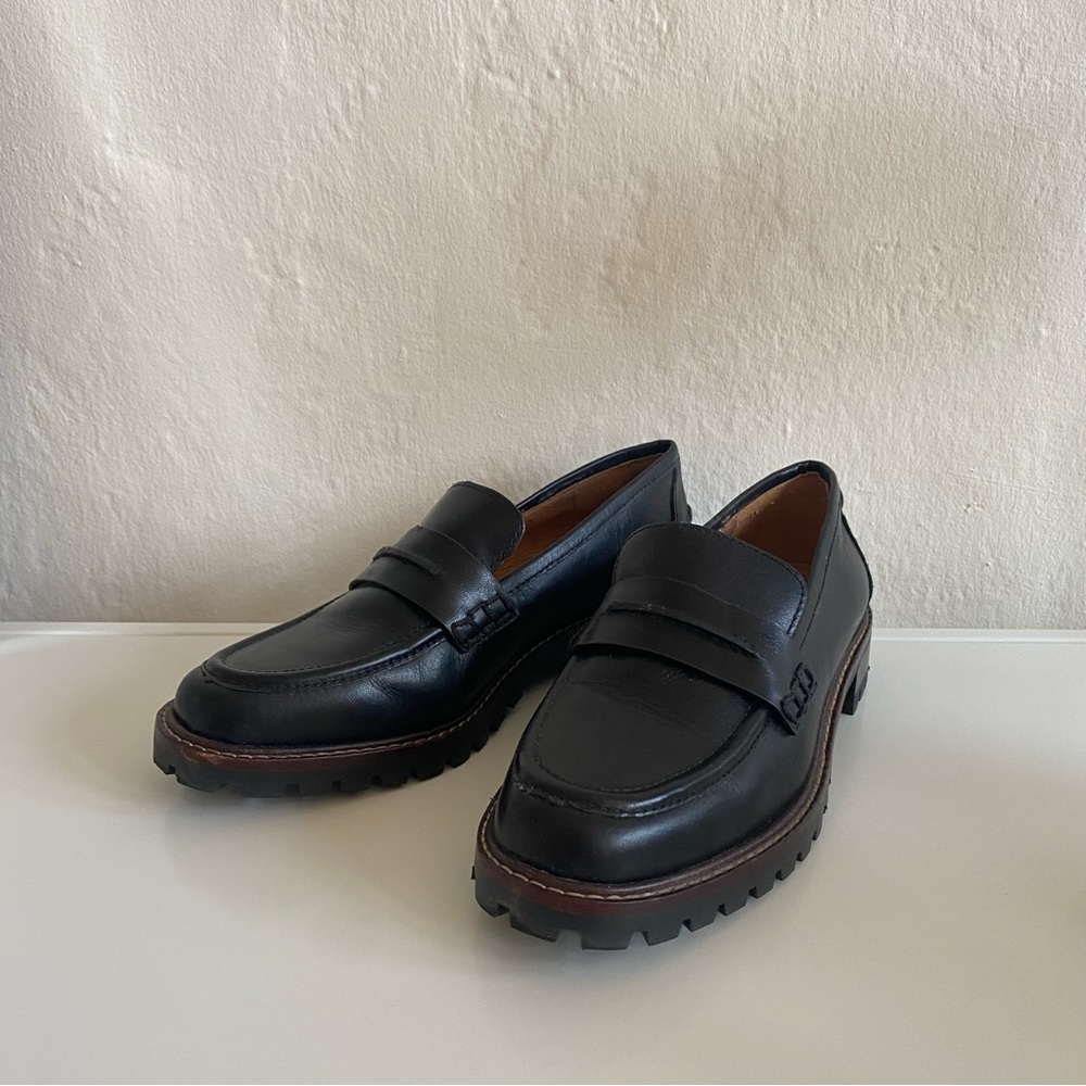 madewell corinne lugsole loafer